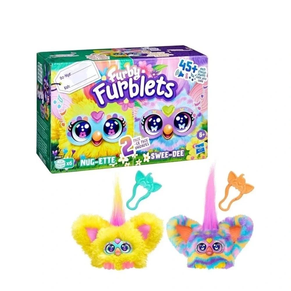 Furby Furblets Mini Friend Nug-Ette & Swee-Dee 2.5
